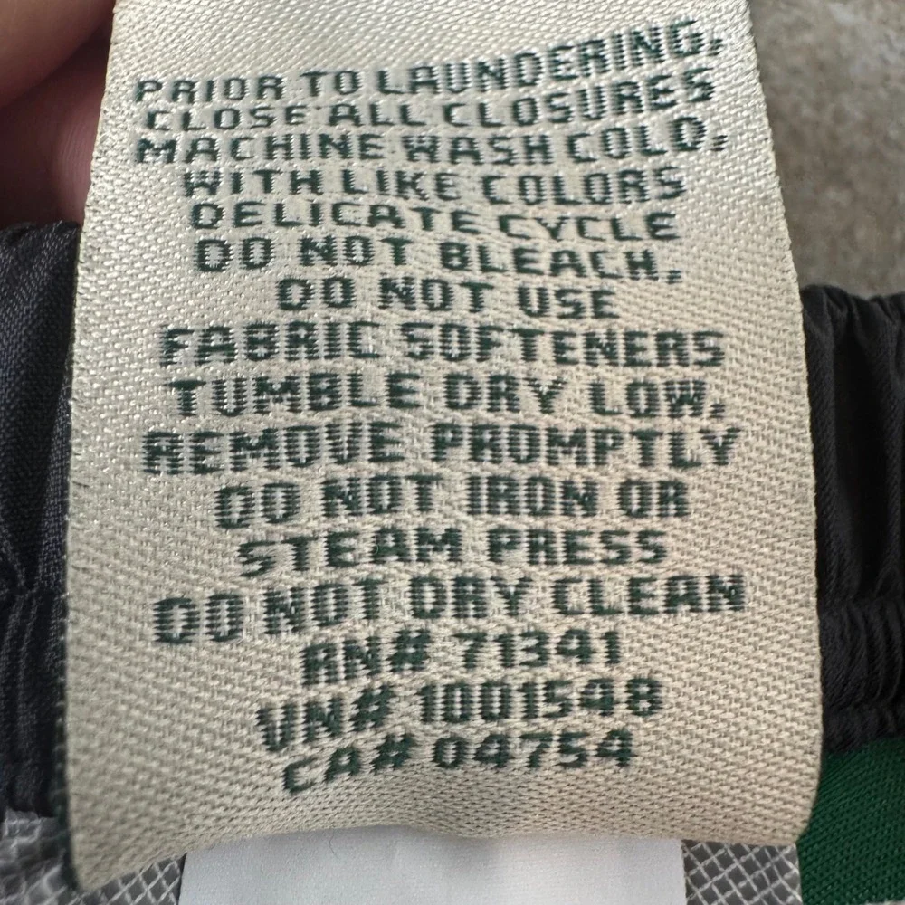 L.L.Bean Kids Trail Model Rain Pants Black Sz 16 Waterproof Nylon Hiking Outdoor